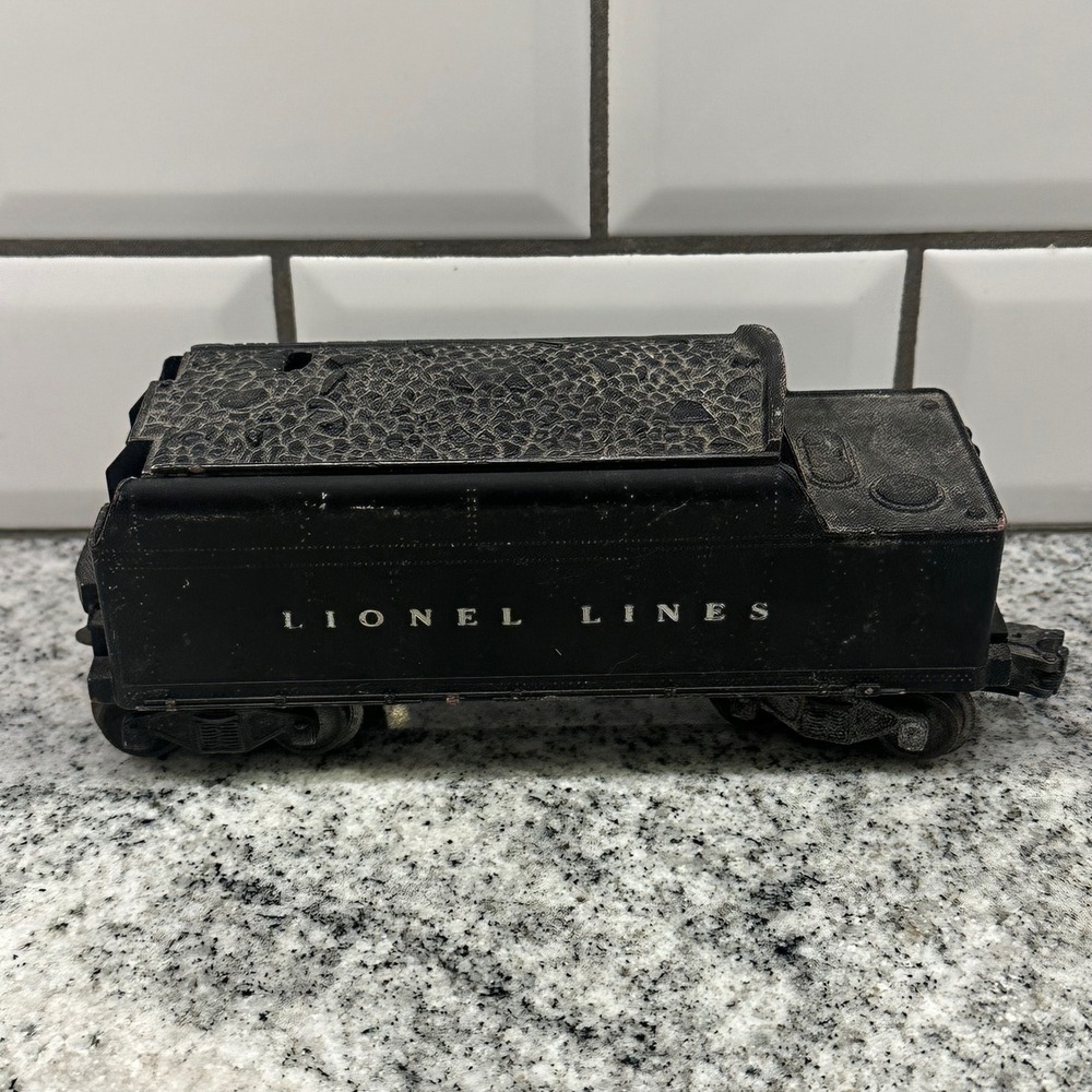 Lionel O Gauge Coal Tender Black Lionel Lines Vintage Diecast Train Restoration
